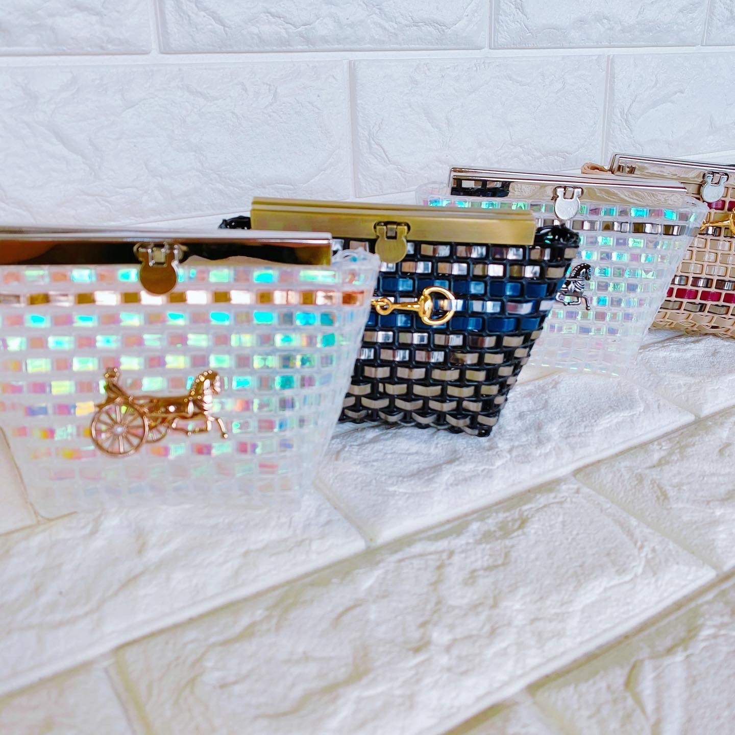 ジュエリーポーチ★カラーオーダーもできます。