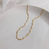 140N　silver925 dotネックレス