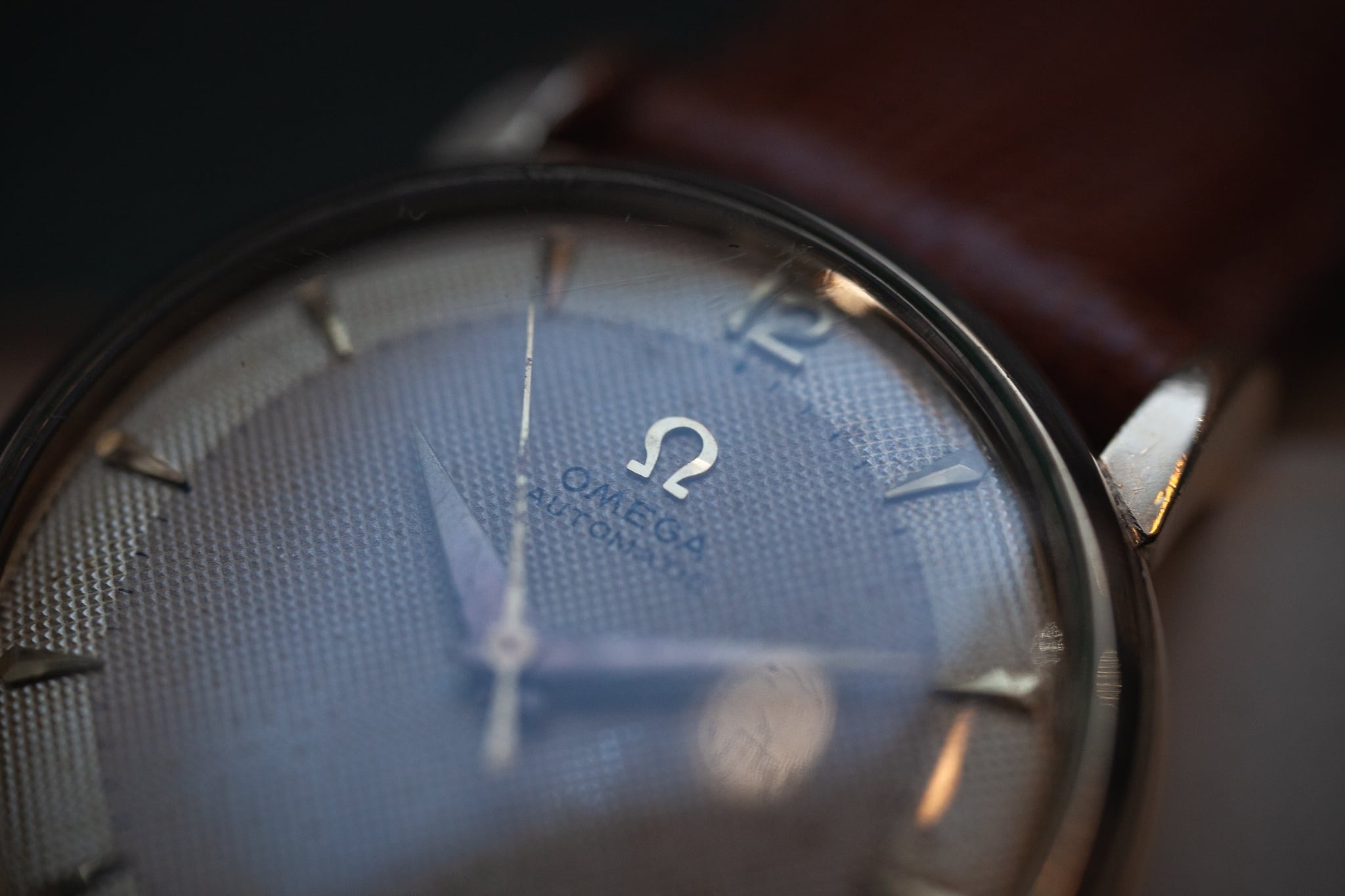 OMEGA】 1950's オメガ ノンネーム ハニカム エイジングダイヤル