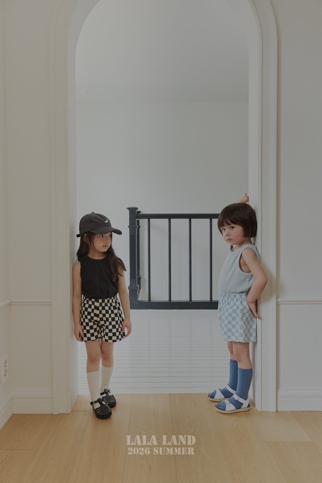 〚予約〛checkerboard short pants <baby><kids>