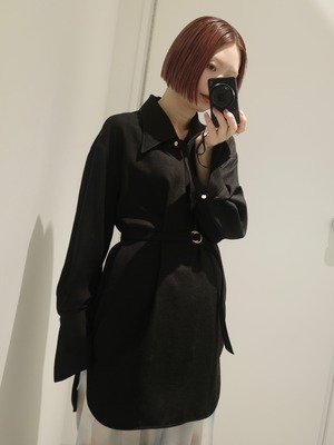 【26SS】Mame Kurogouchi マメ クロゴウチ / Triacetate Polyester Tunic