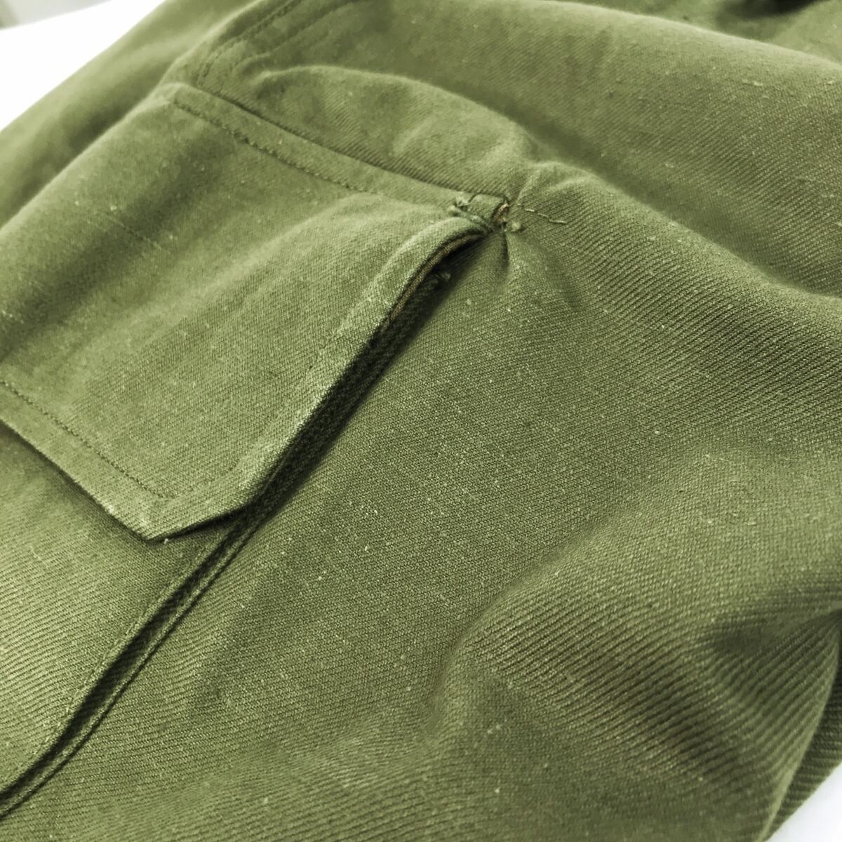 m-47　前期　オリーブ FRENCH ARMY フランス軍 50年代 M-47 カーゴパンツ 前期型