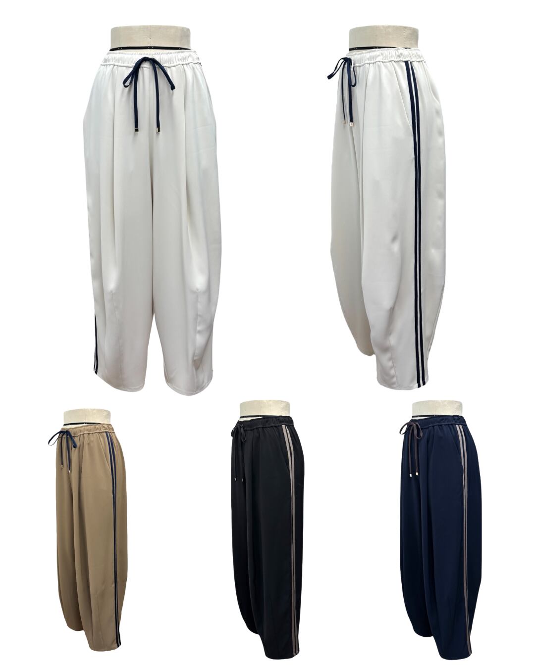 Aさま専用【11/13 しゃちょーBIRTHDAYセールライブ② 】サイドラインバレルレッグパンツ 855749 ayane 2025年5月展示会