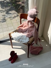 韓国子供服 / BANANA J  / 26Autumn / シュガー リボンジャンパー / 秋服 / ベビー *XS~JS*