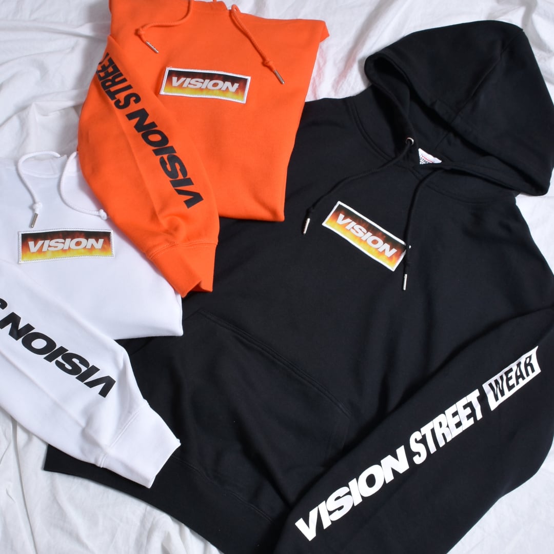 【70%OFF】VISION アニメーションロゴパーカー