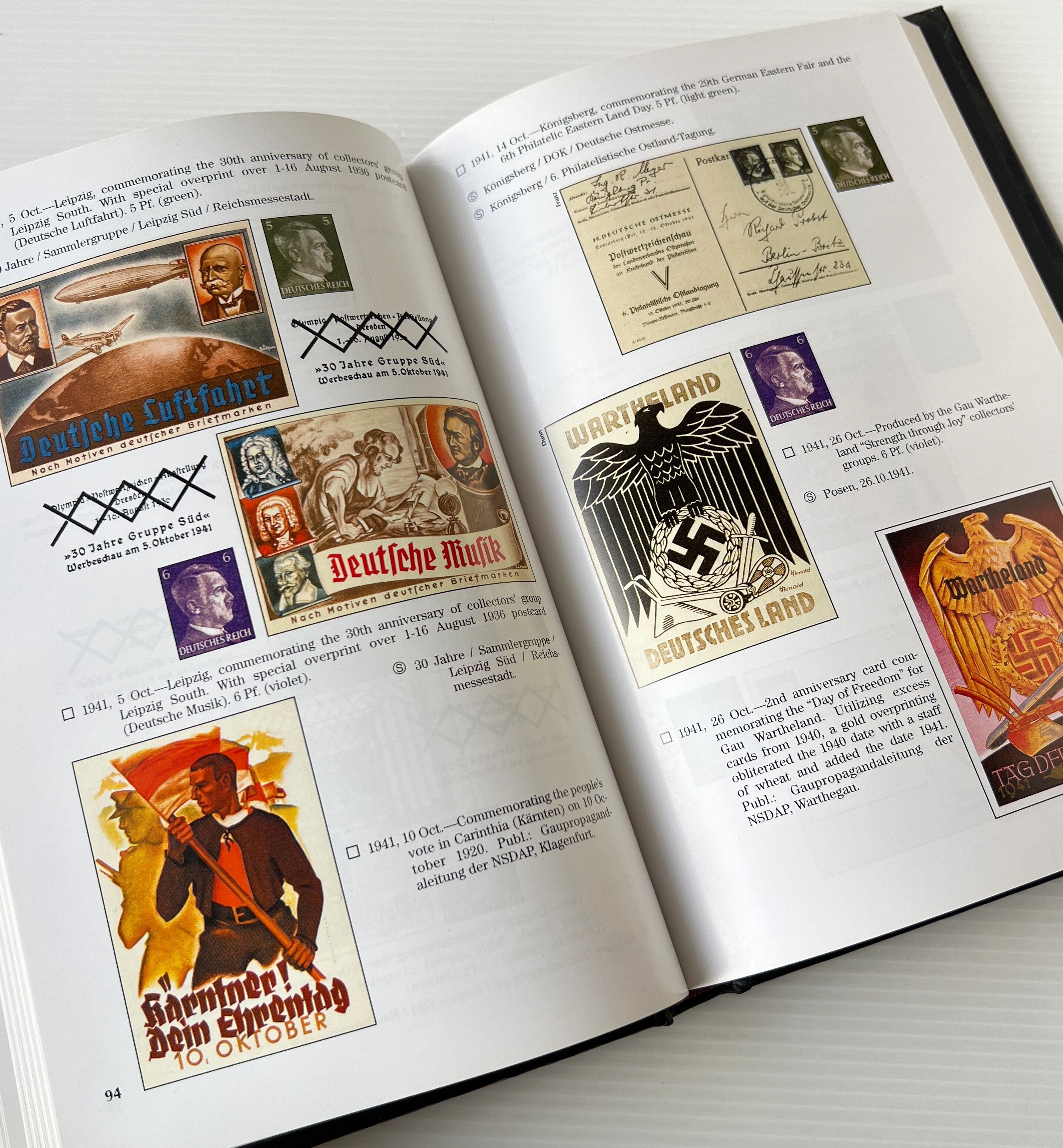 Postcards Of Hitler'S Germany Volume 1,2,3 / R. James Bender