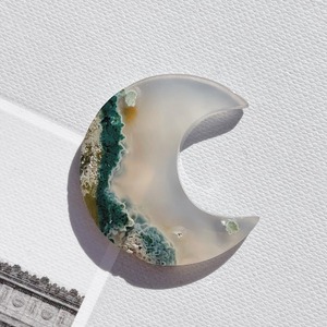 Moss Agate - Moon 1