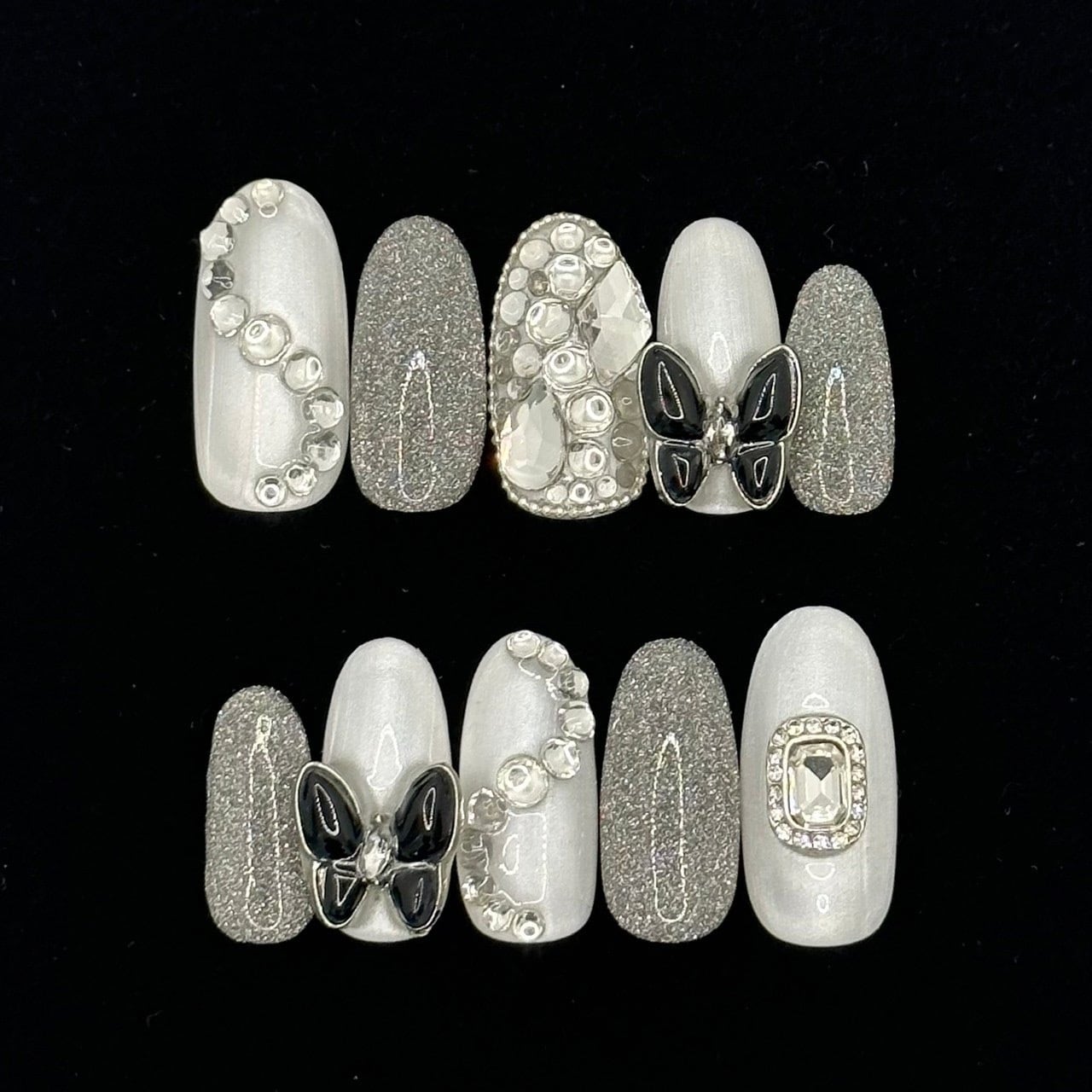 Black Flash Butterfly Design