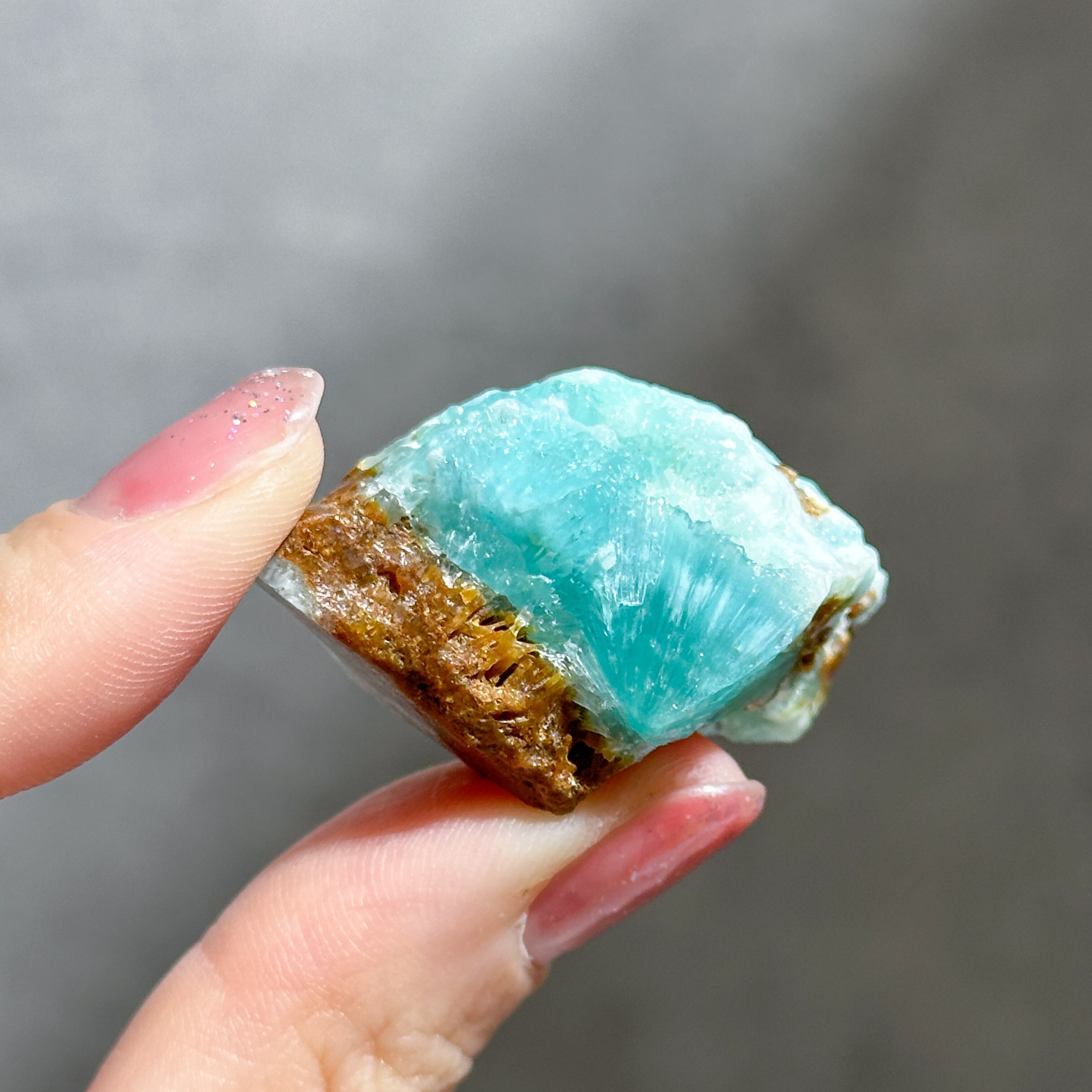 高品質✨ブルーアラゴナイト原石 ブルーアラゴナイト 原石 C | ホシノカケラ STONE/AROMA/ART