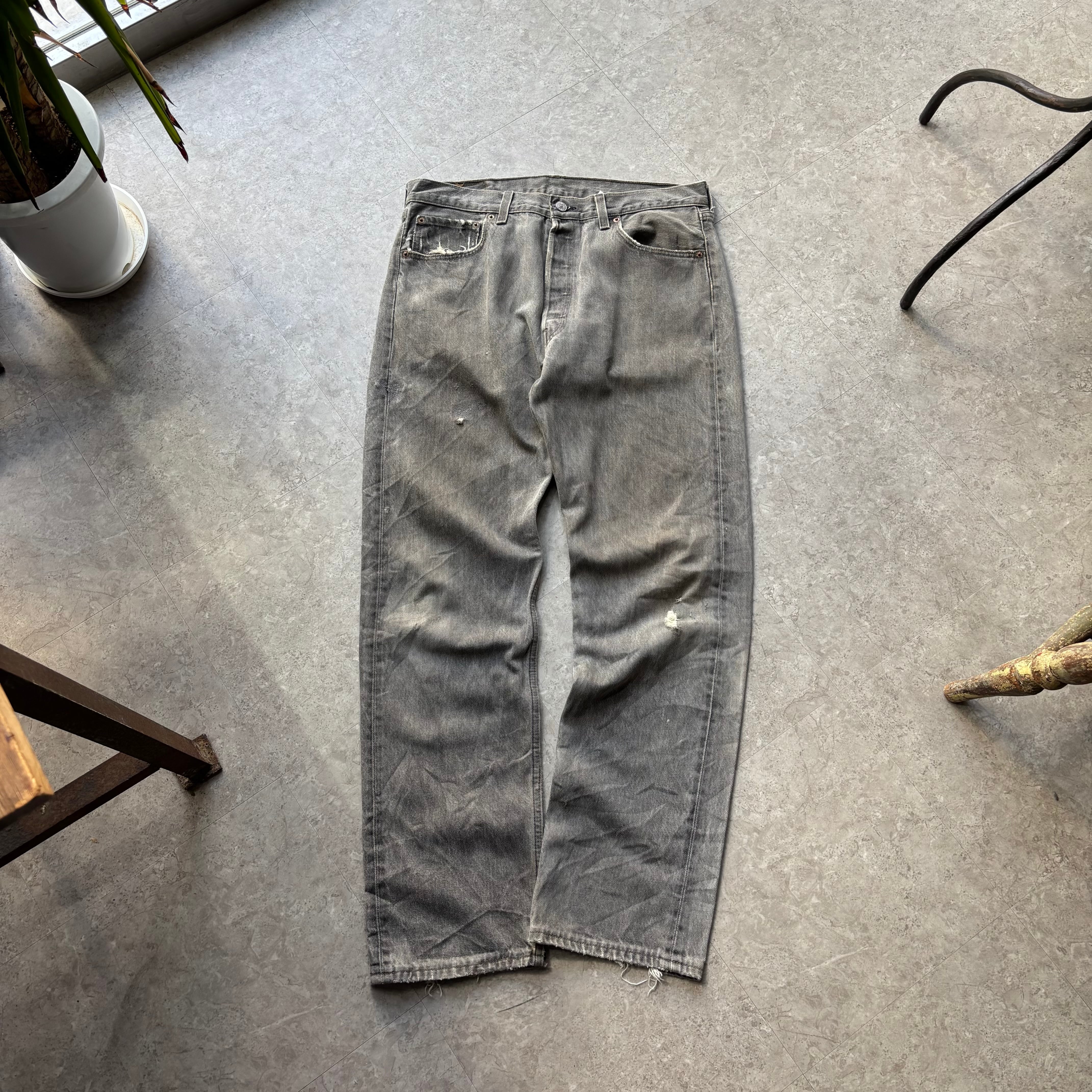 1995s Levi's 501 "gray" denim pants【仙台店】