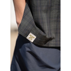 Batterup WORKING CLOTHES チェックルーズ半袖シャツ