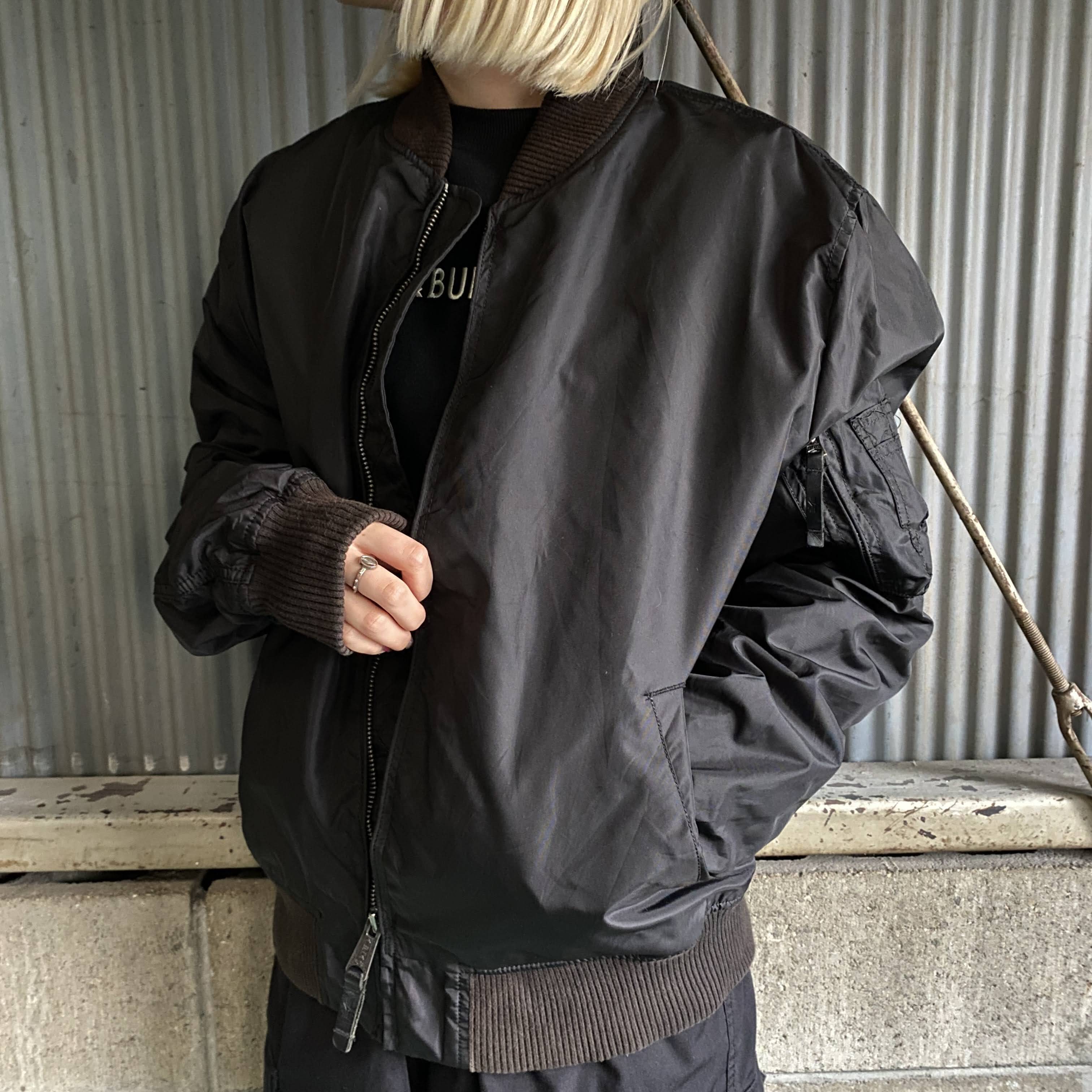 アルファ ma-1 フライトジャケット ブラック XL（楽天市場】アルファ 