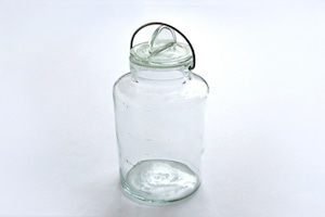 vintage RIIHIMÄEN LASI SCALA glass jar  1.5L  / ヴィンテージ オーレ・パルスビー スカーラ ガラス保存瓶