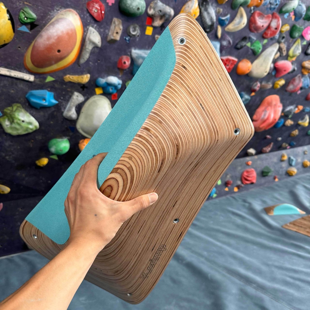 【木製クライミングホールド】DUAL SLOPER-2 04 [L]