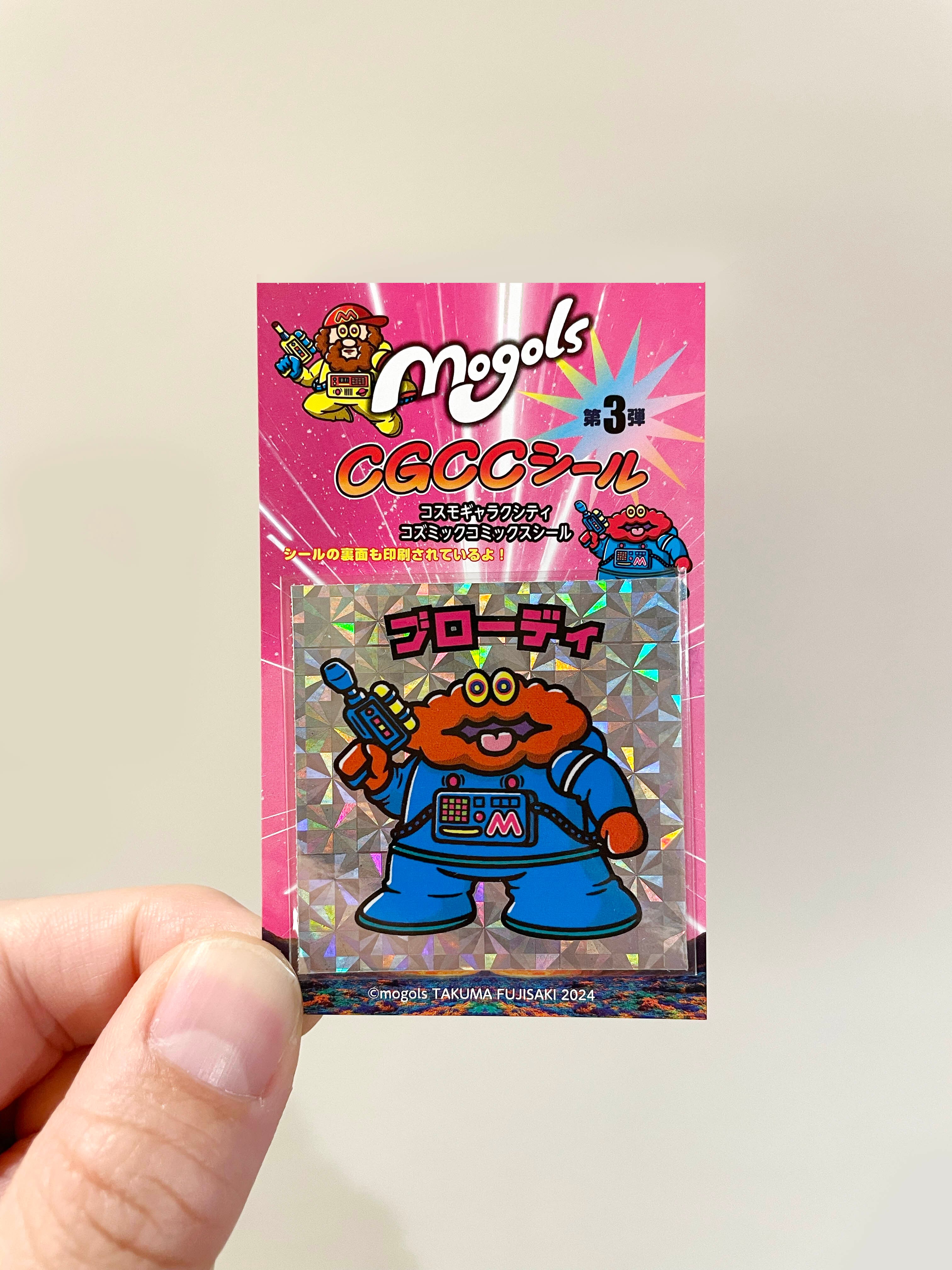 MOGOLS CGCCシール 第3弾 | TAKUMA FUJISAKI MOGOLS WEB SHOP