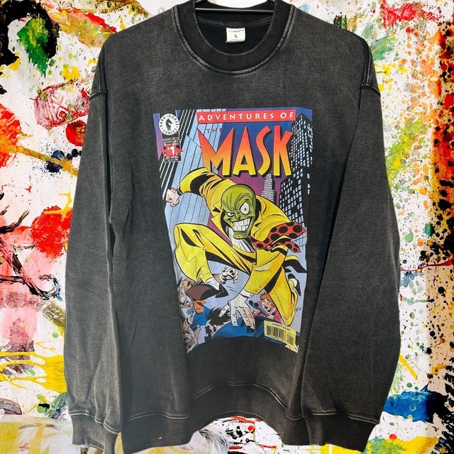 マスク 映画 長袖 スウェット トレーナー メンズ 新品 XL 2XL The MASK 