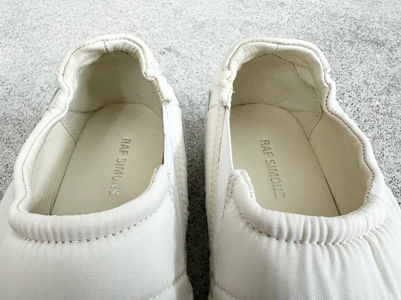 2022-23AW RAF SIMONS SOLARIS-22 LOW CREAM | AFTER DARK