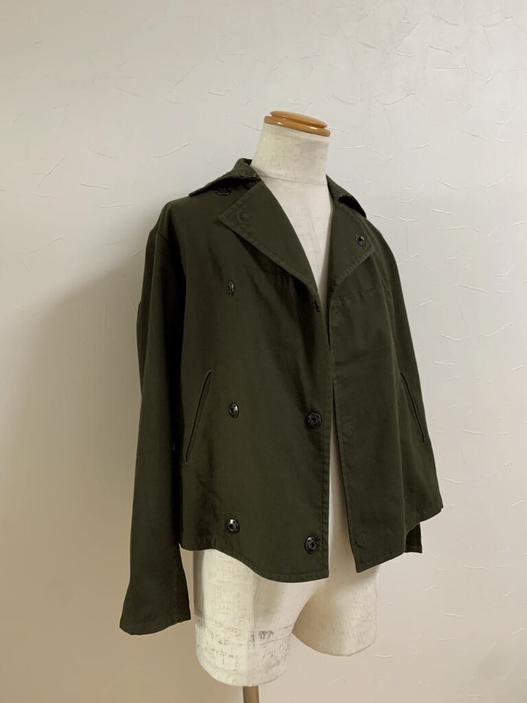Solid Color Design Short Jacket "Y's"