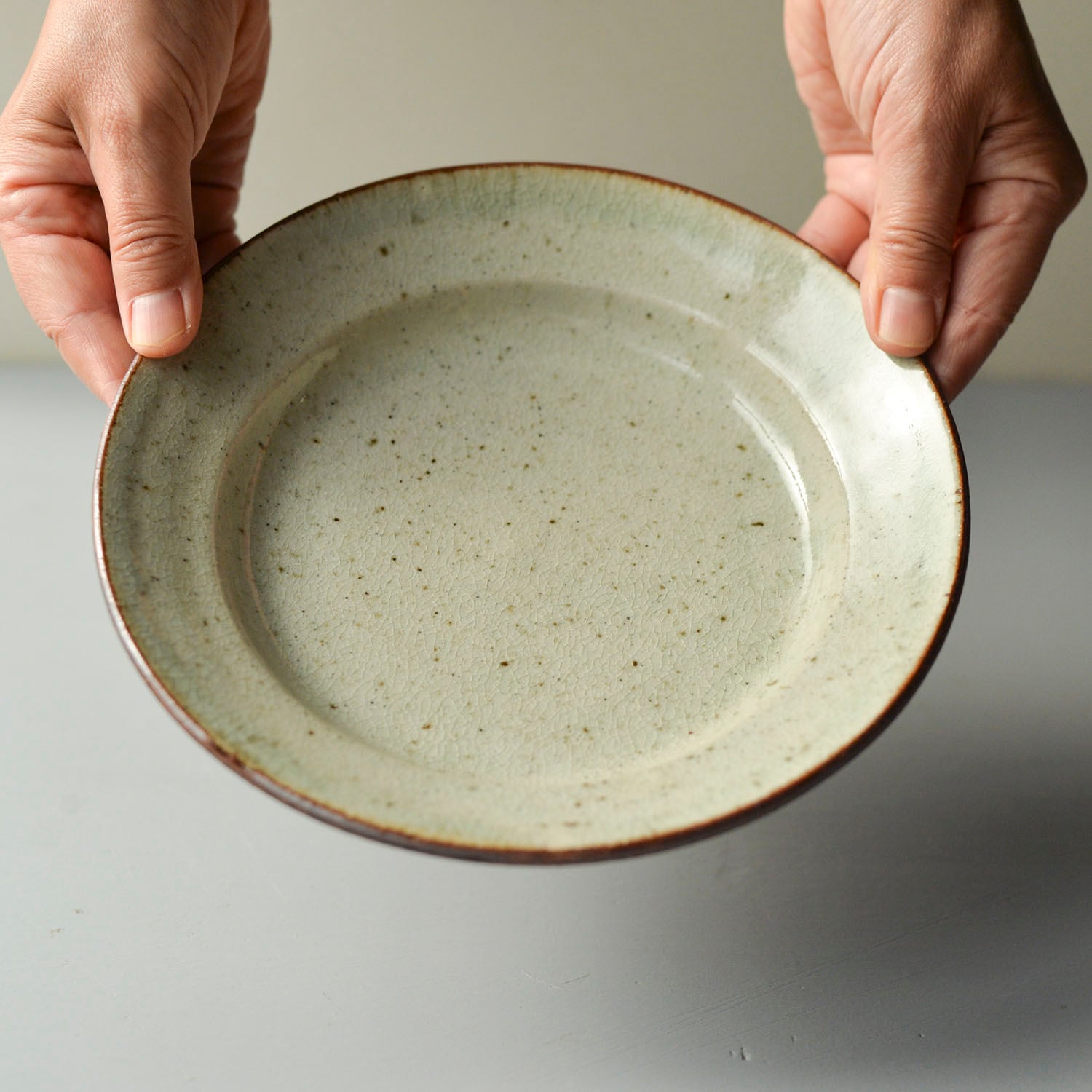 日本製 中皿 磁器製 7枚セット 宮島窯？ 日本製 中皿 磁器製 7枚セット 宮島窯？