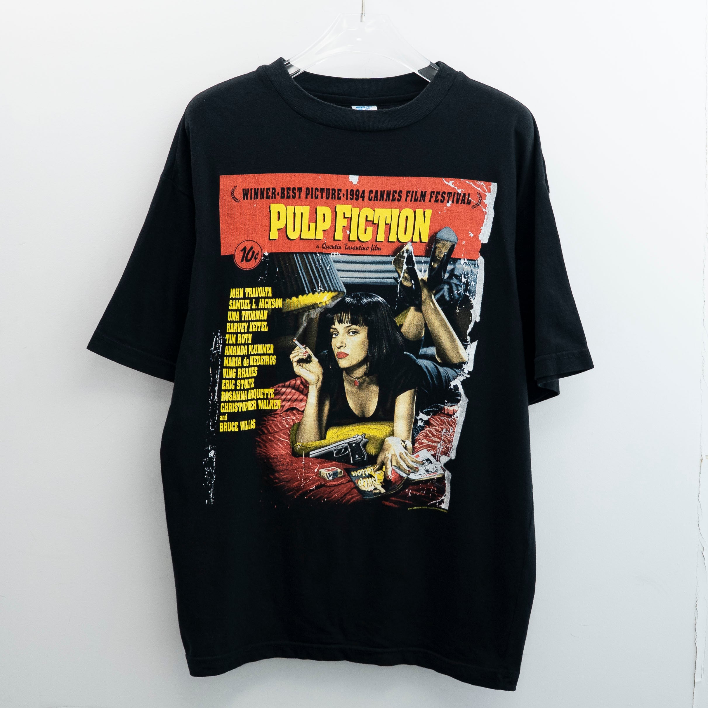 Pulp Fiction “ Movie Euro Promo Have Back Hit “ XL 【A8-318】