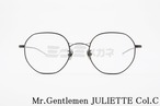 【ジェシーさん着用】Mr.Gentleman メガネ JULIETTE COL.C  オクタゴン クラシカル ミスタージェントルマン 正規品