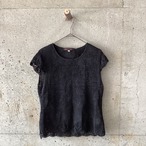 Silk cord knit top