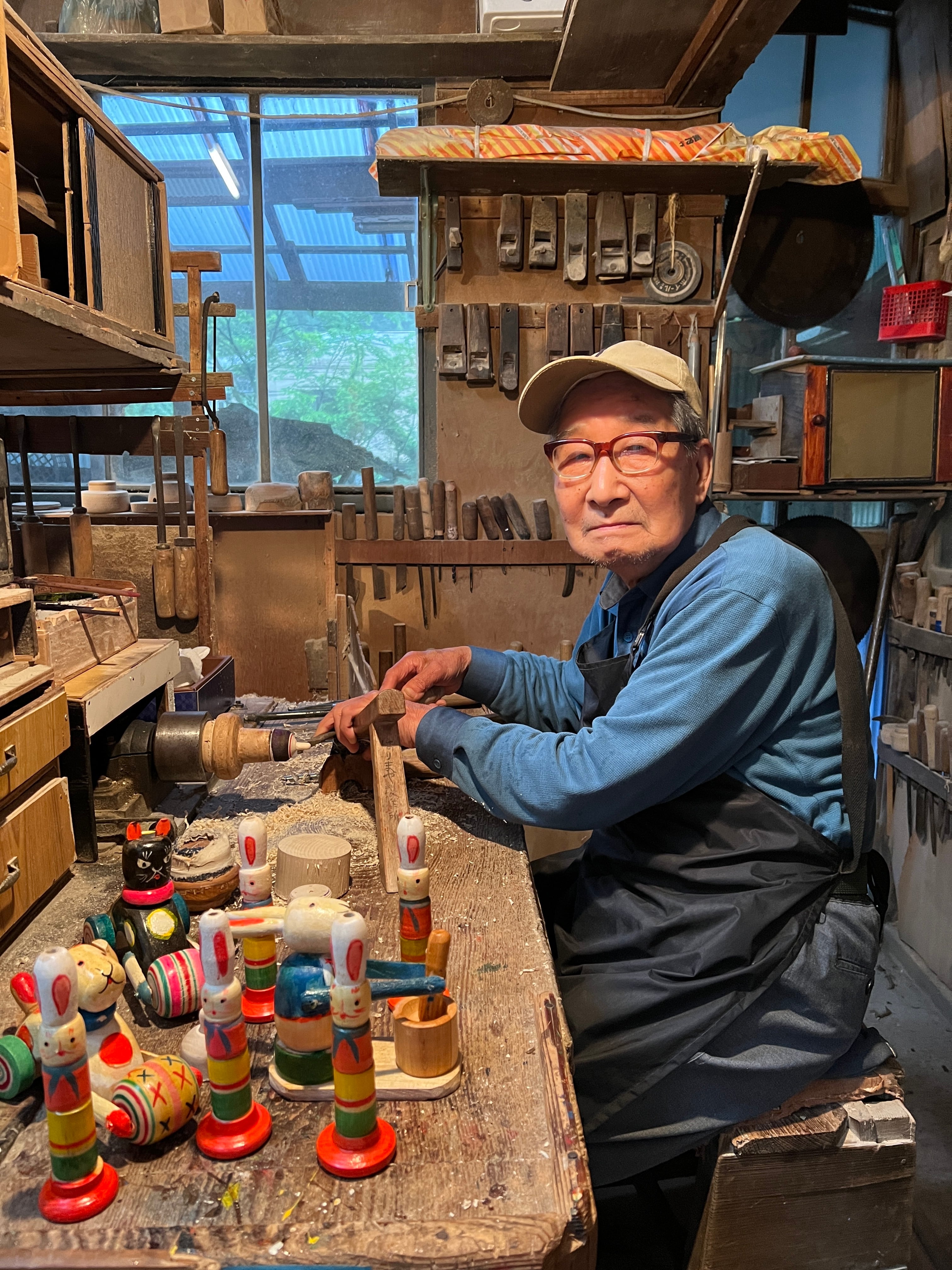 はりまや木地玩具「三輪車」