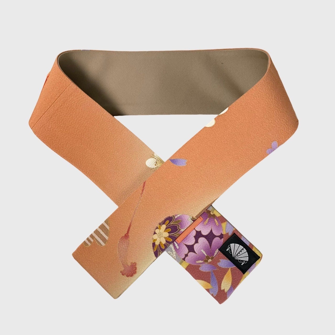 ◎丸帯◎ 九櫻｜女子用 試合用黒帯 (白線入) JOIRB｜日本製