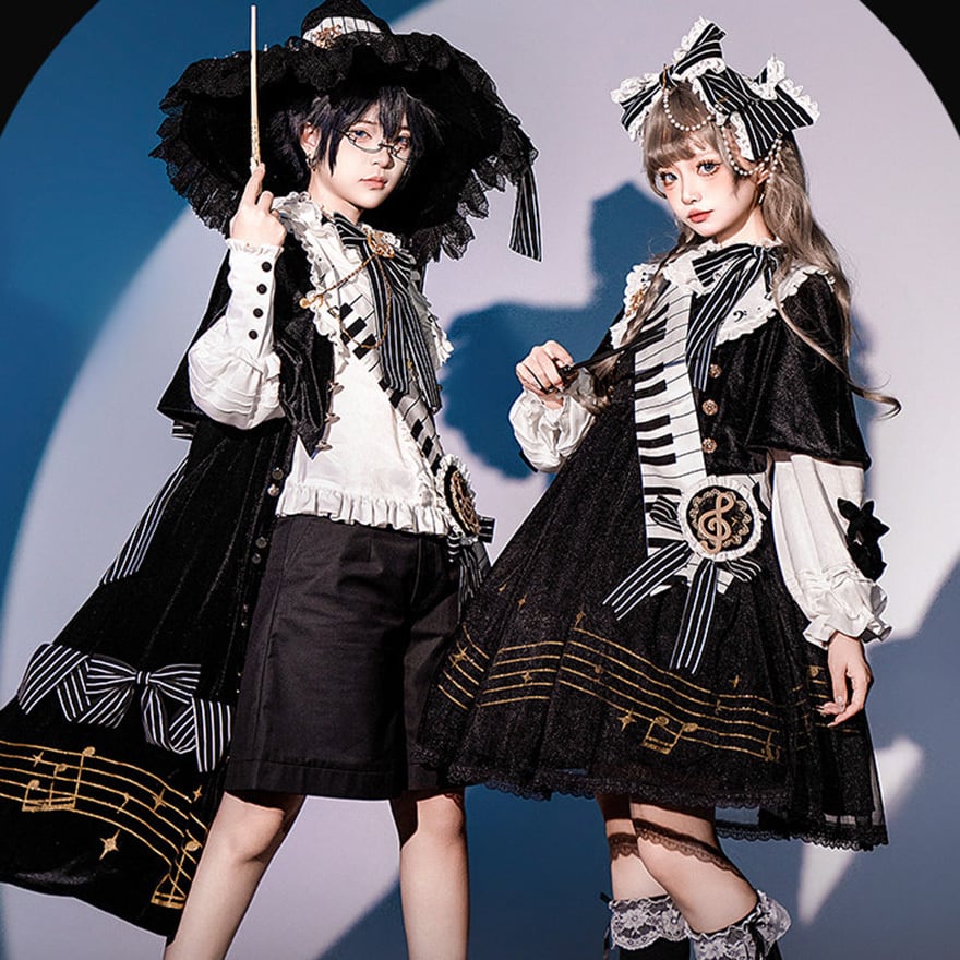 王子系 コスチューム ピアノソナタ 夜奏曲 ロングコート ジレ 舞台衣装