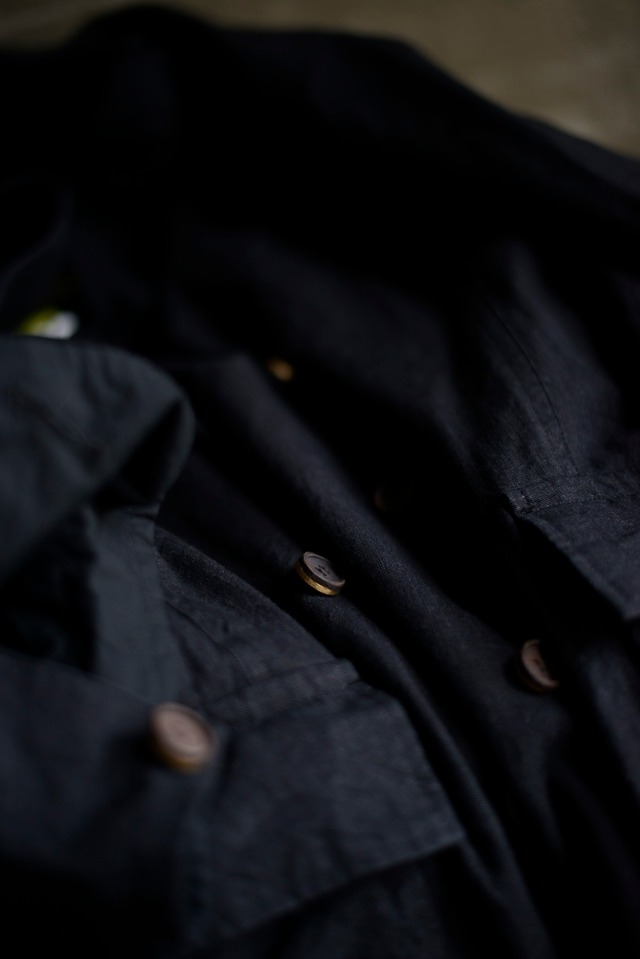 blackbird / double breasted director’s jacket (black)