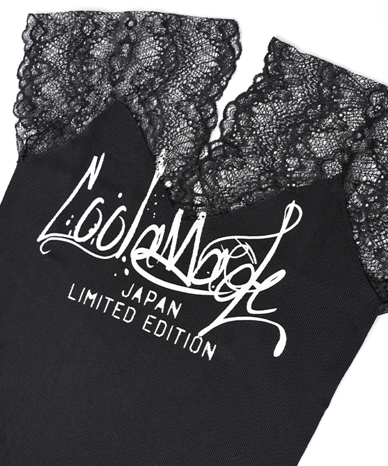 グラフィティロゴレースキャミソール (WHITE)　CQ-46078