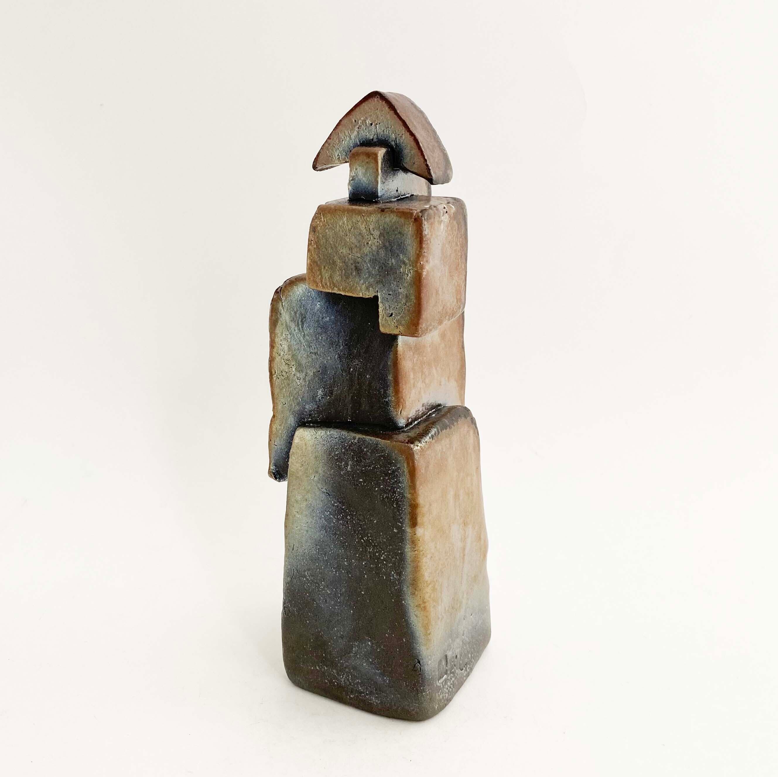 陶器のこけし陶片子（とうへんし）松島朝義作　No.5