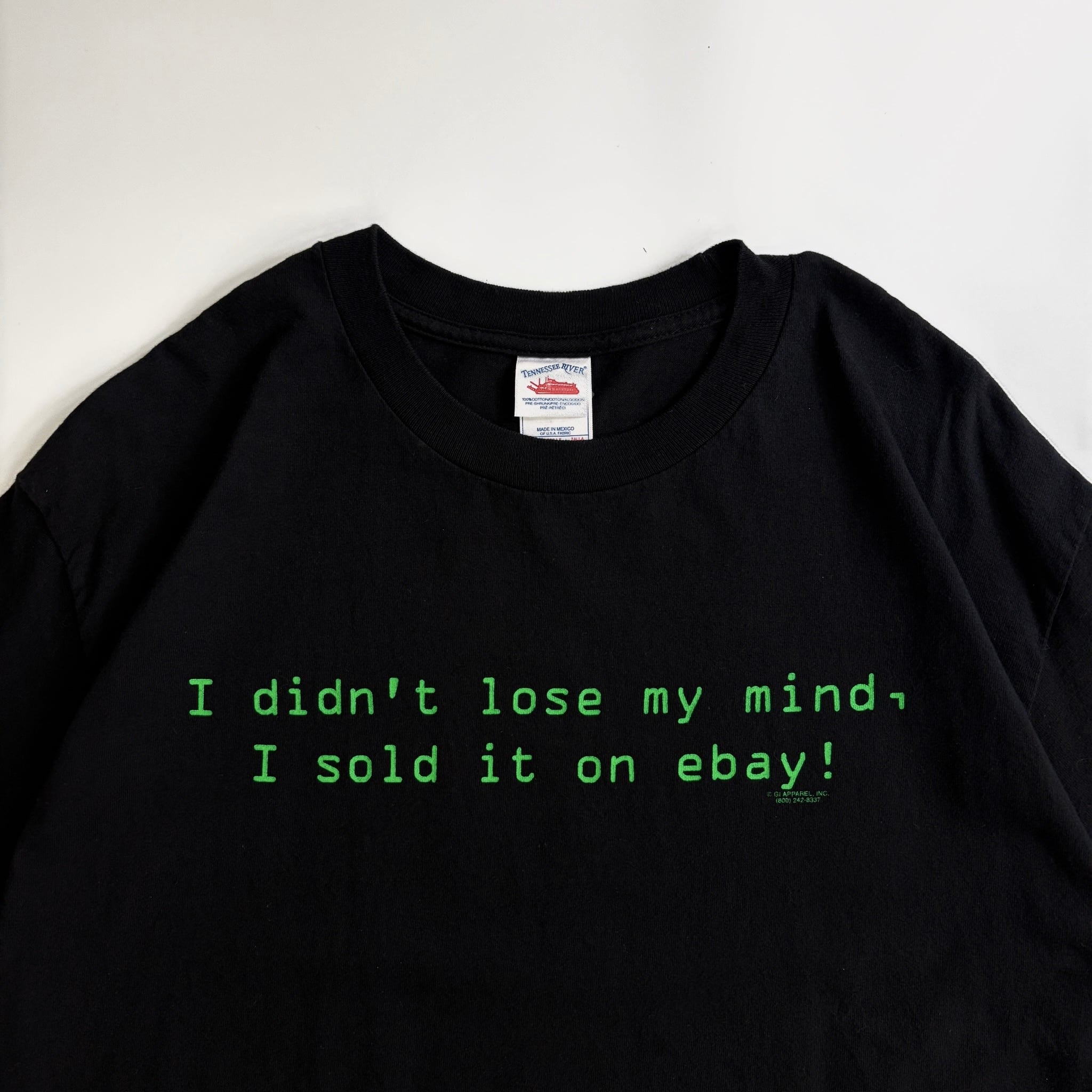 00s eBay Funny Message T-Shirt