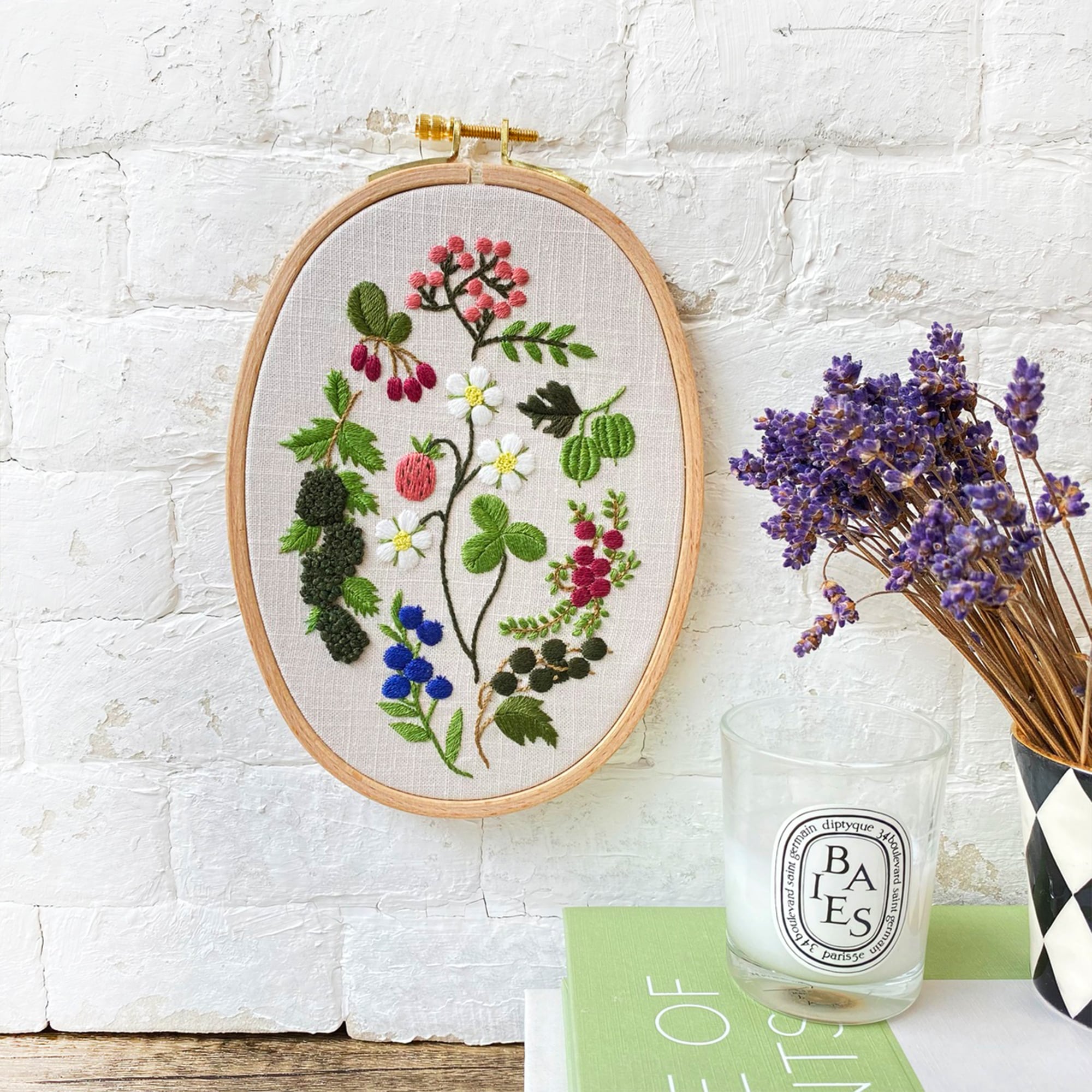 オーバル刺繍枠 タテ | Net store アンナとラパン