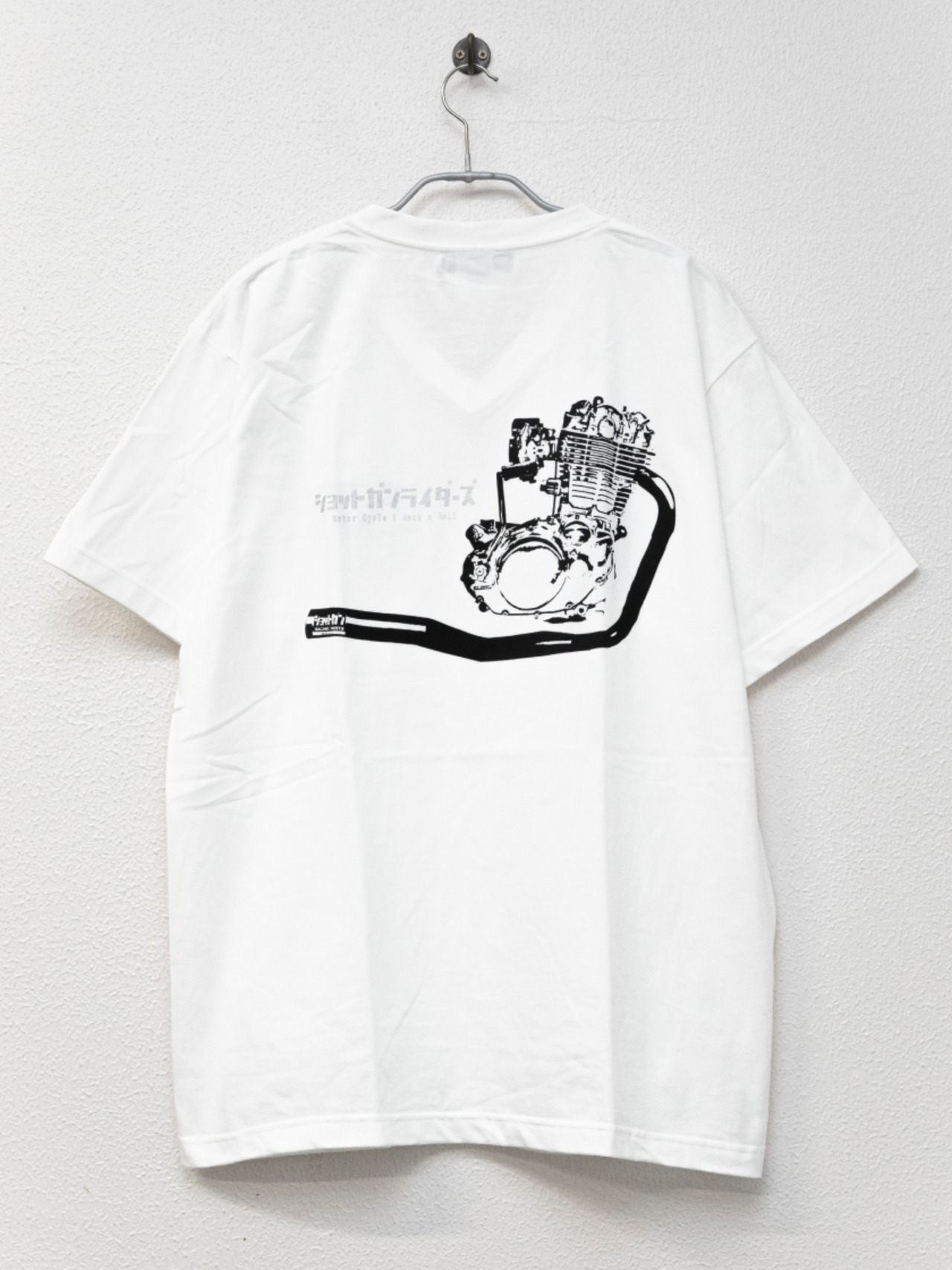 【Shotgun Riders】YAMAHA SR　V-neckline  T-shirts