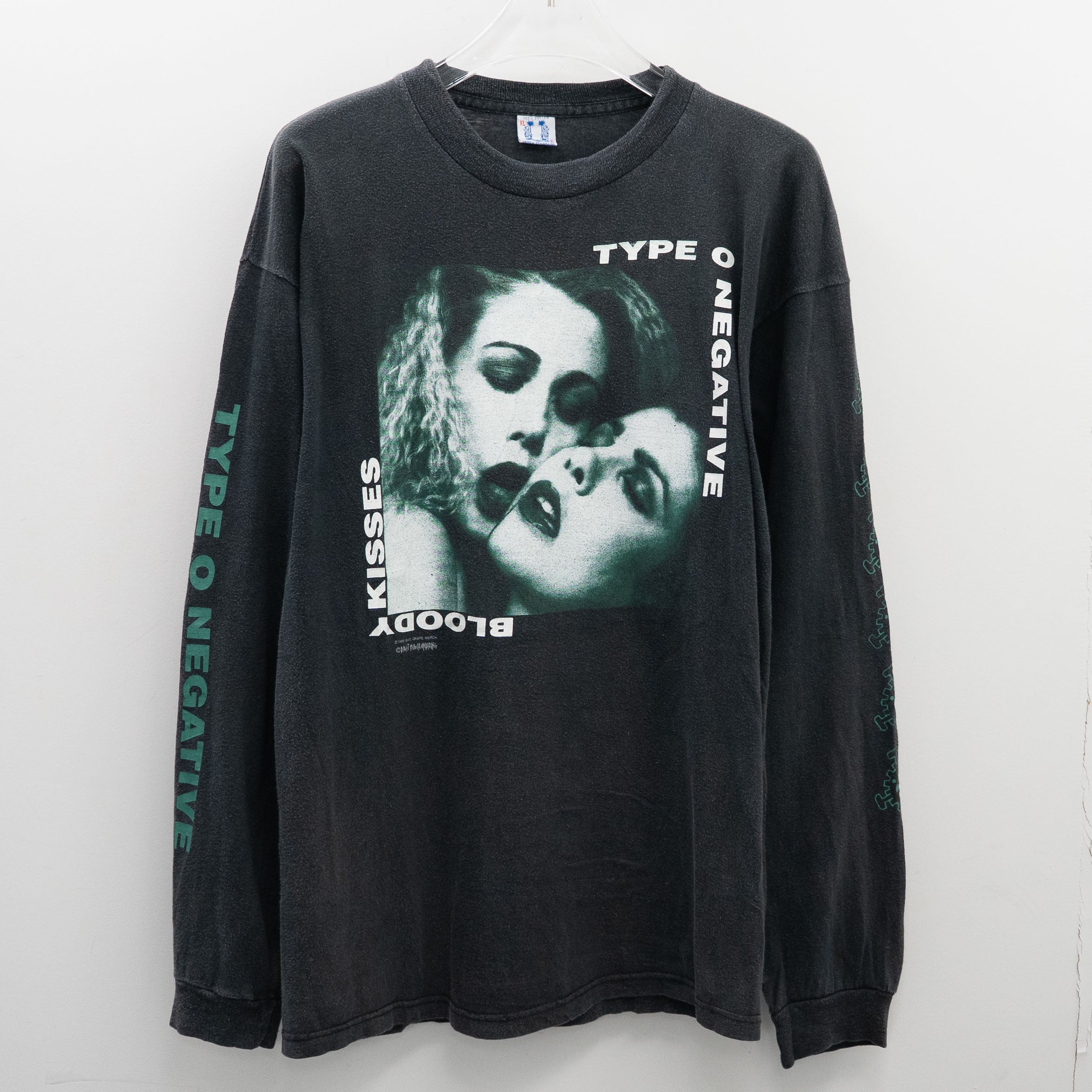 Type O Negative " Bloody Kisses L/S " Sierra XL【A10-96】