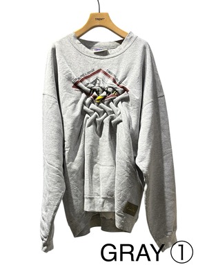 【25AW】Create Clair クリエイトクレイル / Remake sweat - front / リメイクスウェット