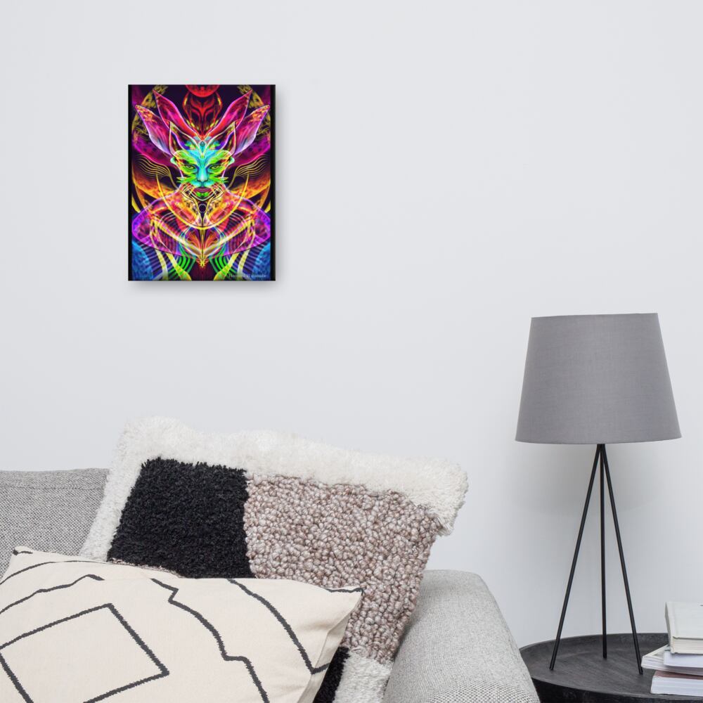 《宇宙は見ている》/プリントキャンバス/30.48×40.64cm/(12×16インチ)