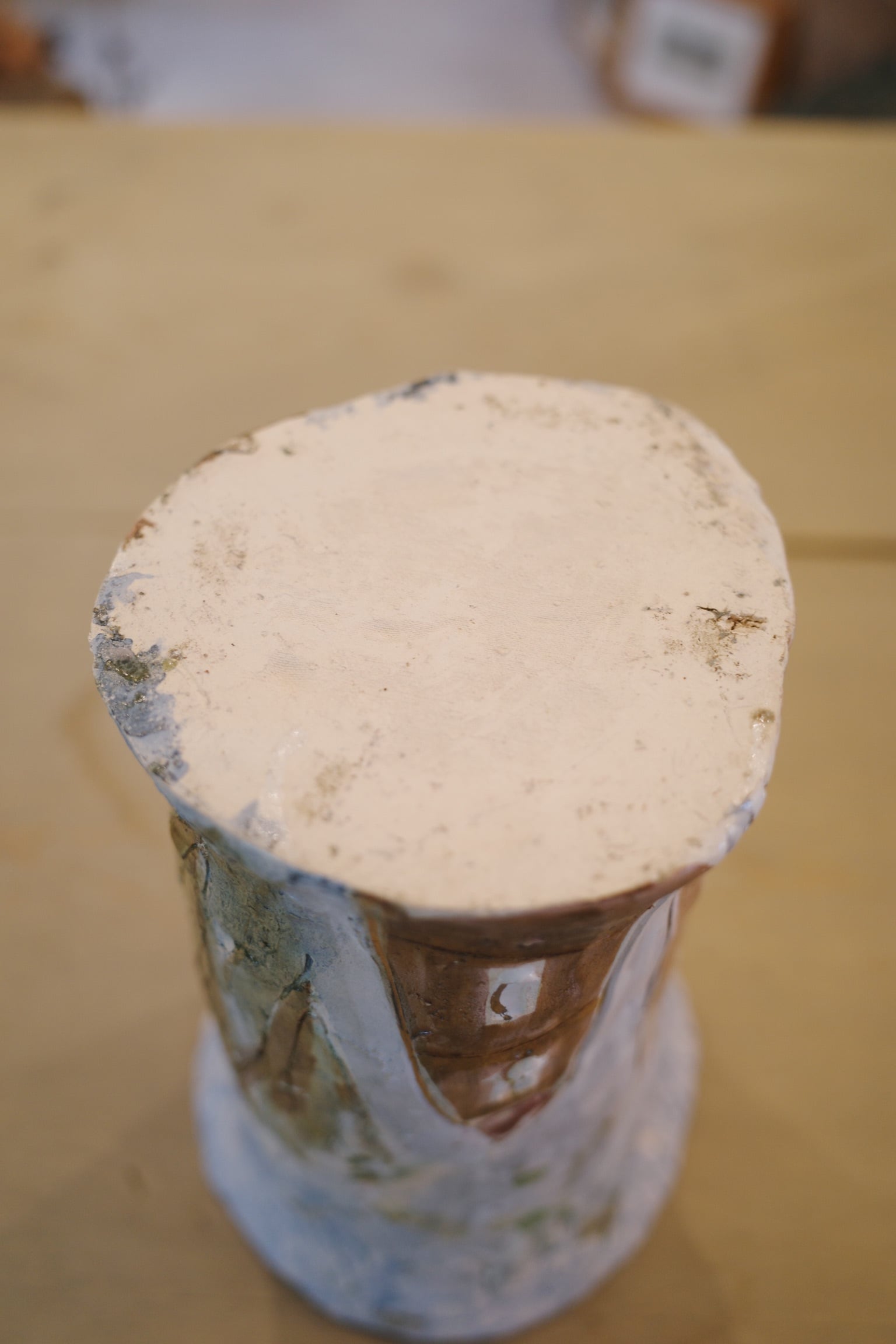 花瓶/ハンドペイント/フラワーベース/空間装飾/ペイント/ドライ