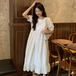 ✞ ネイビーきれいめ☆膝丈 ひざ丈スカート ウエストすっきり☆着痩せ ✞ゴスロリ SM ミリ 甘ロリ クラロリ 和ロリ エレガント 黒ロリ 姫ロリ 華ロリ BB-BB7946962