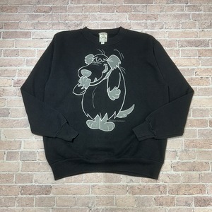 1990s WACKEY RACES SWEAT SHIRT BLACK