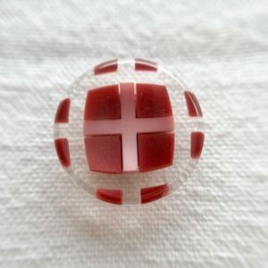 ボルドーチェック×クリア 22㎜