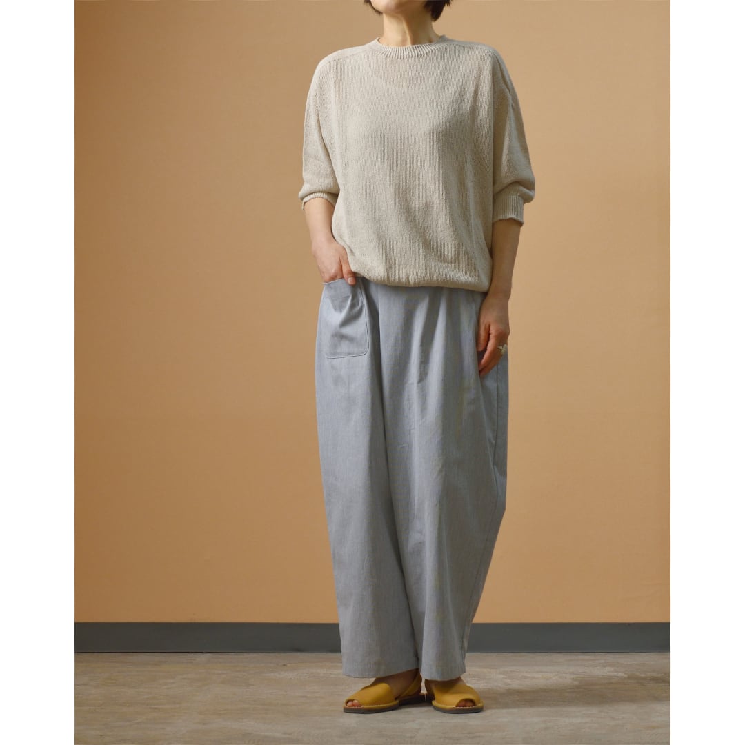 LinenYa リネンや コードレーンワンタックパンツ 清涼感の有る大人カジュアルなパンツです【送料無料】
