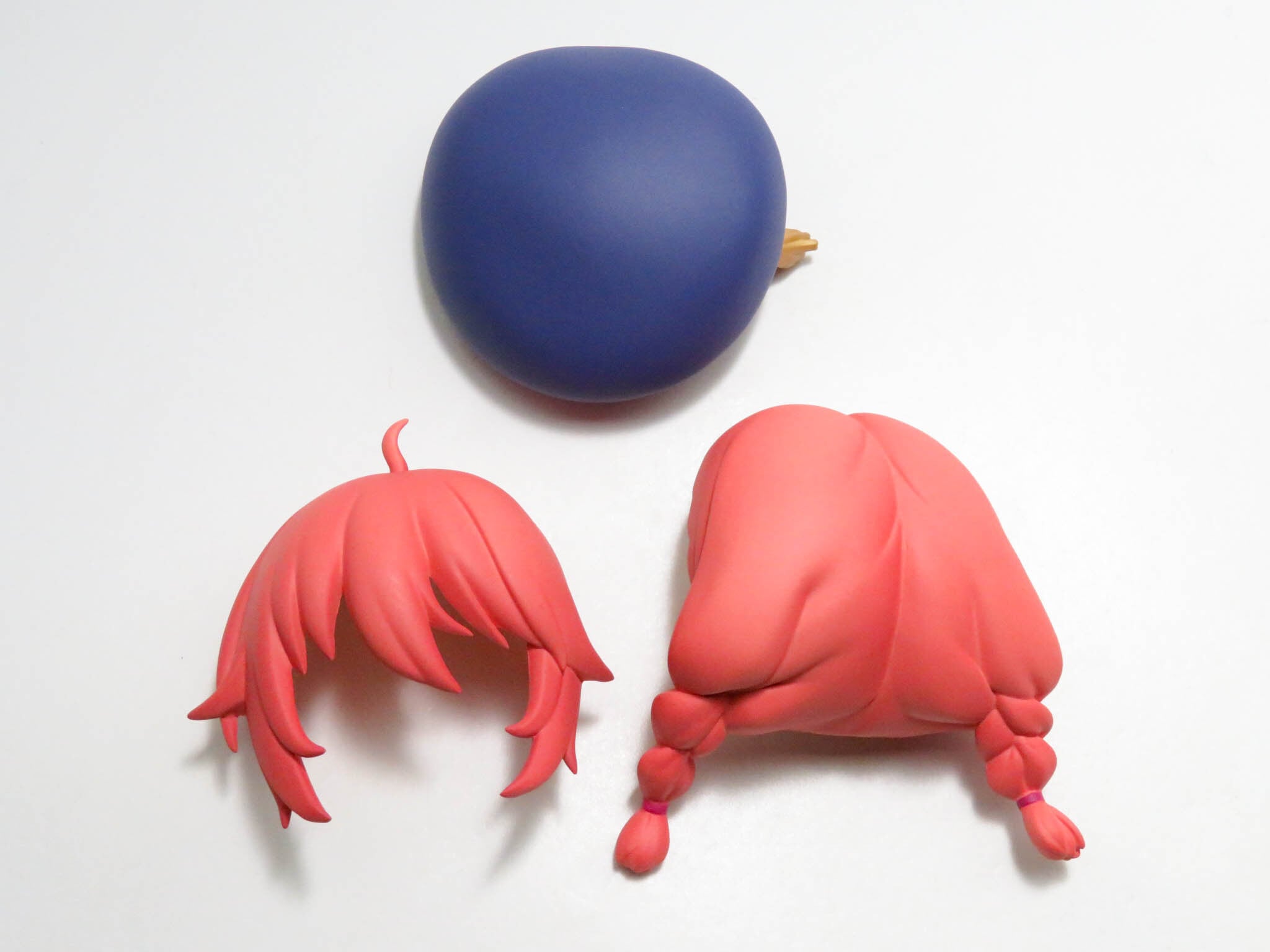 再入荷(A-ランク)【2574】 ユニ 髪パーツ おさげ ねんどろいど