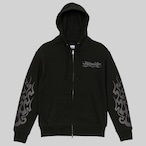 閻王 BLACK×GRAY & Gradation Zip-up Hoodie