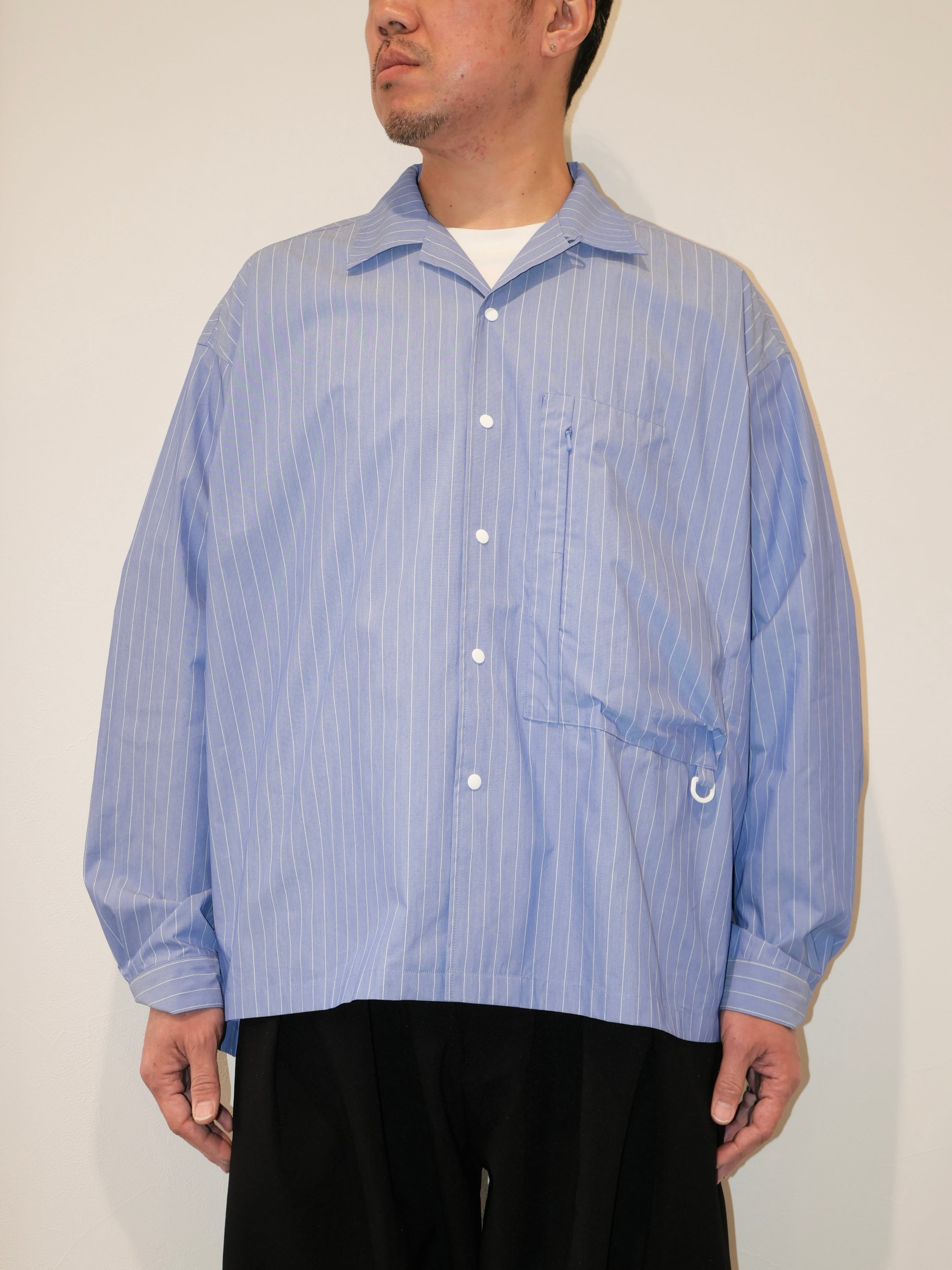 F/CE. RECYCLE OPEN COLLAR SHIRT | CONSTRUCT1