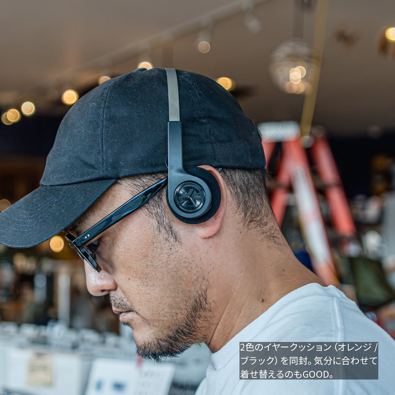 JLAB／REWIND 2 WIRELESS RETRO HEADPHONES｜リワインド 2 ワイヤレス
