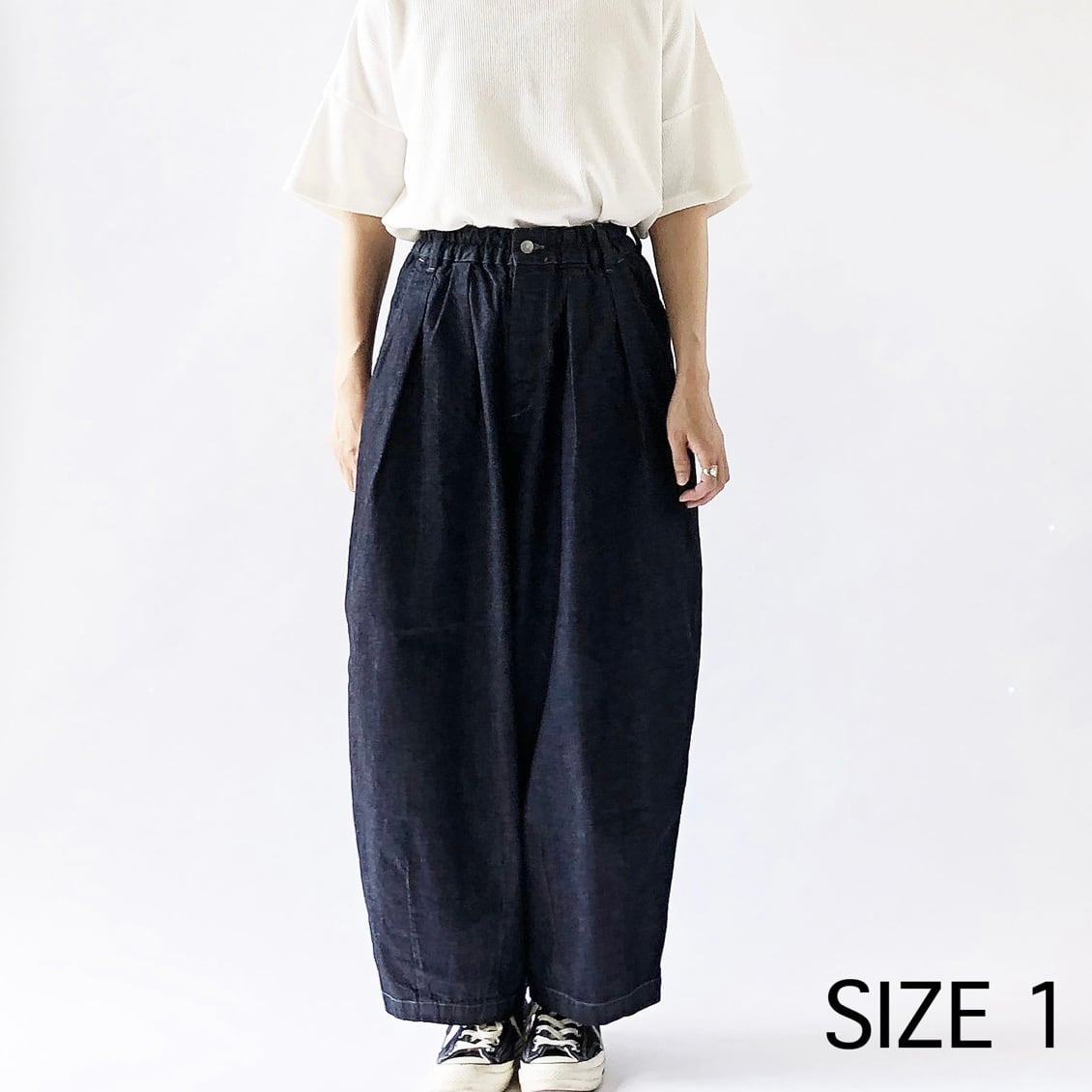 HARVESTY】 DENIM CIRCUS PANTS (UNISEX) / ハーベスティ デニム