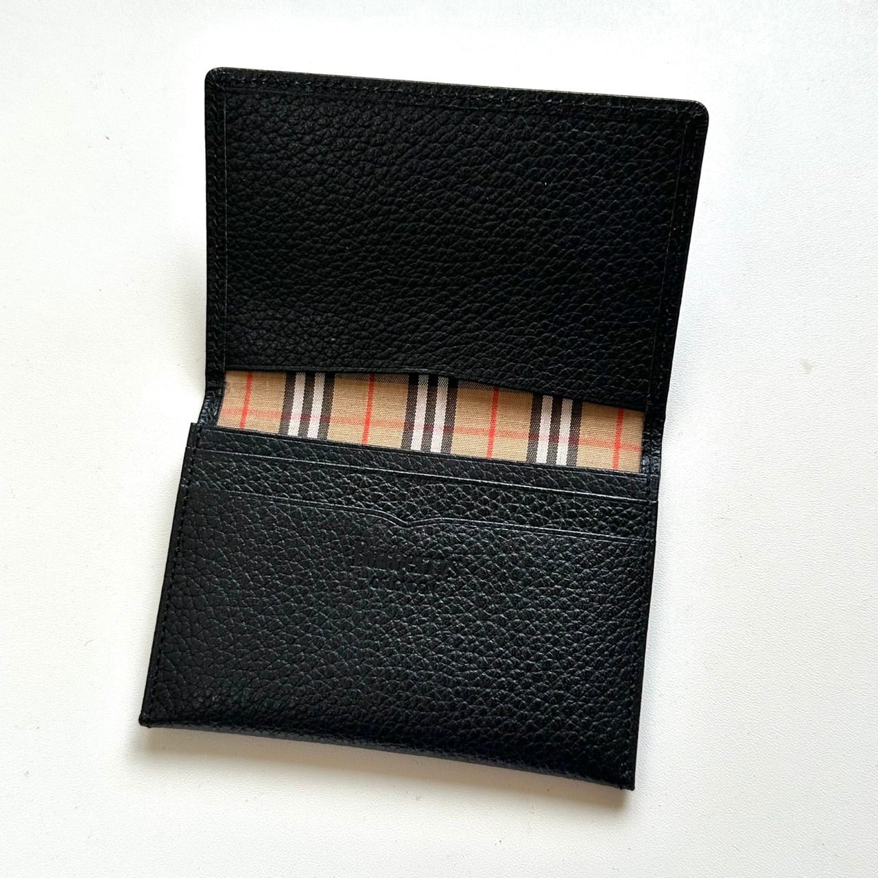 バーバリー BURBERRY 名刺入れ カードケース ノバチェック ブラック