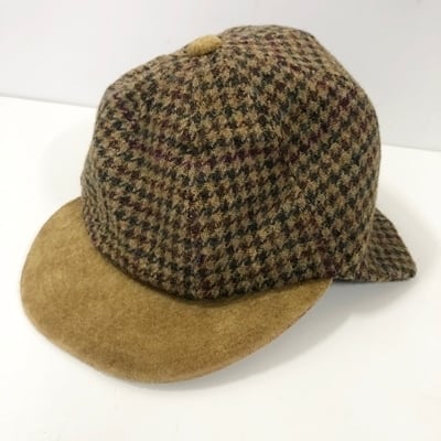 Hender Scheme エンダースキーマ tweed ear cap　キャップ FL-C-ECT キャメル ブラウン F【表参道t04】 |  ブランド古着Brooch powered by BASE